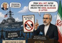 Iran Ta Ƙi Tattaunawa da Amurka Sai An Ɗage Takunkumin Kulle Jiragen Ruwa