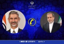 Iran, India Foreign Ministers Discuss Ceasefire and Regional Issues