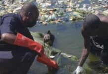 KANO STATE FIRE SERVICE RECOVERS BODY OF YOUNG MAN AT DAN AGUNDI OPEN WATER.