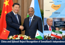 China and Djibouti Reject Recognition of Somaliland’s Independence
